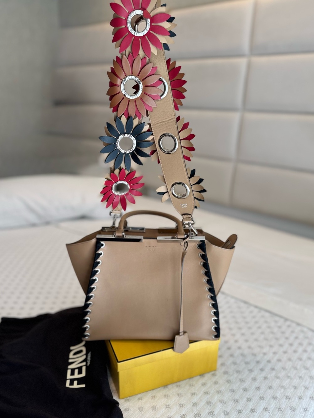 Fendi 3Jours Whipstitch Shopper Bag